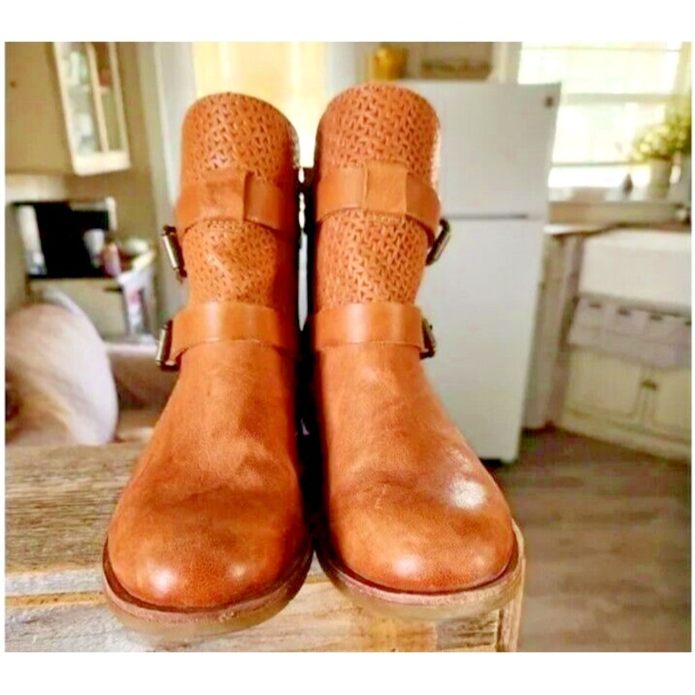 Soft Leather Baywood Womens Ankle Brown Boots Size 7M - Picture 2 of 11